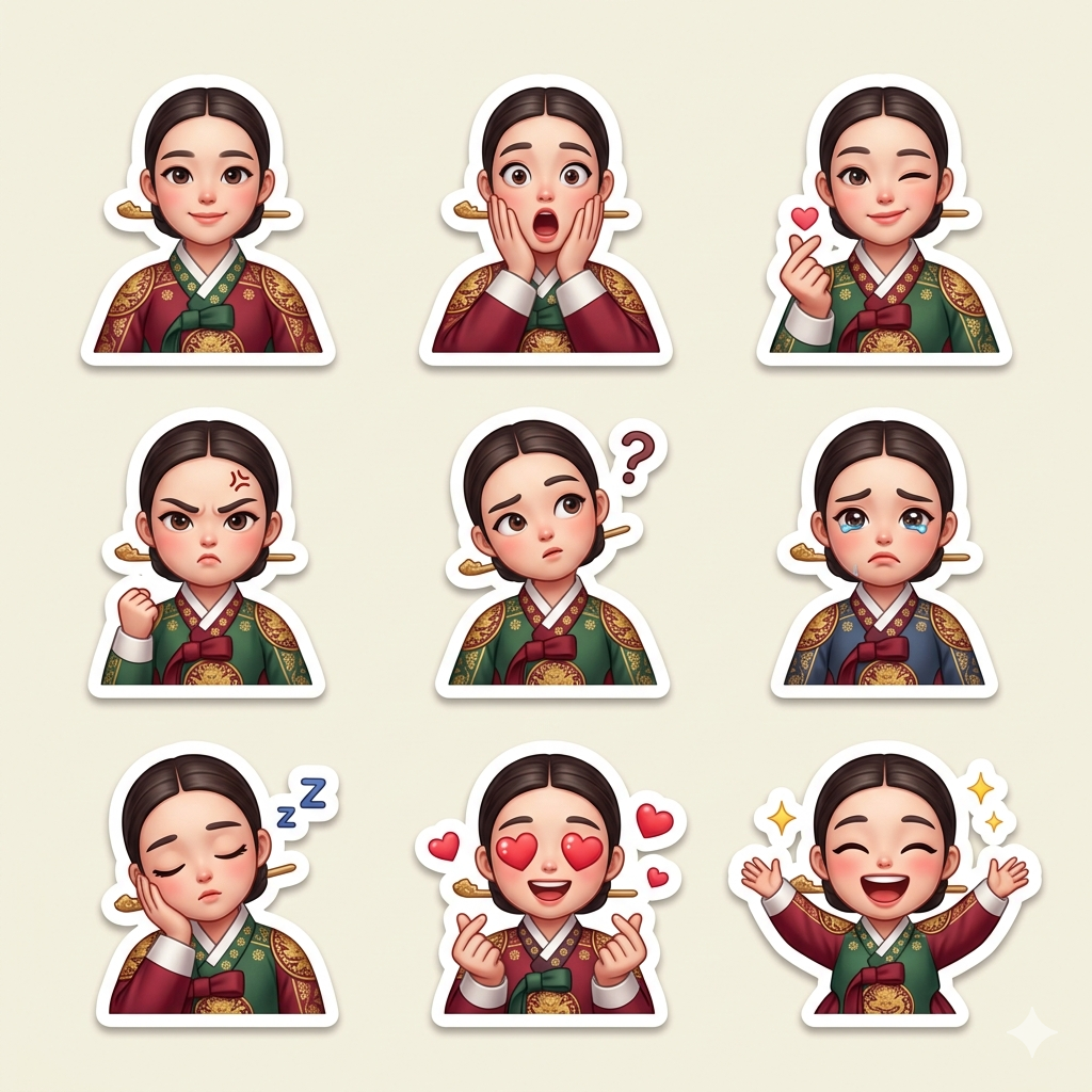 스티커 샘플 3