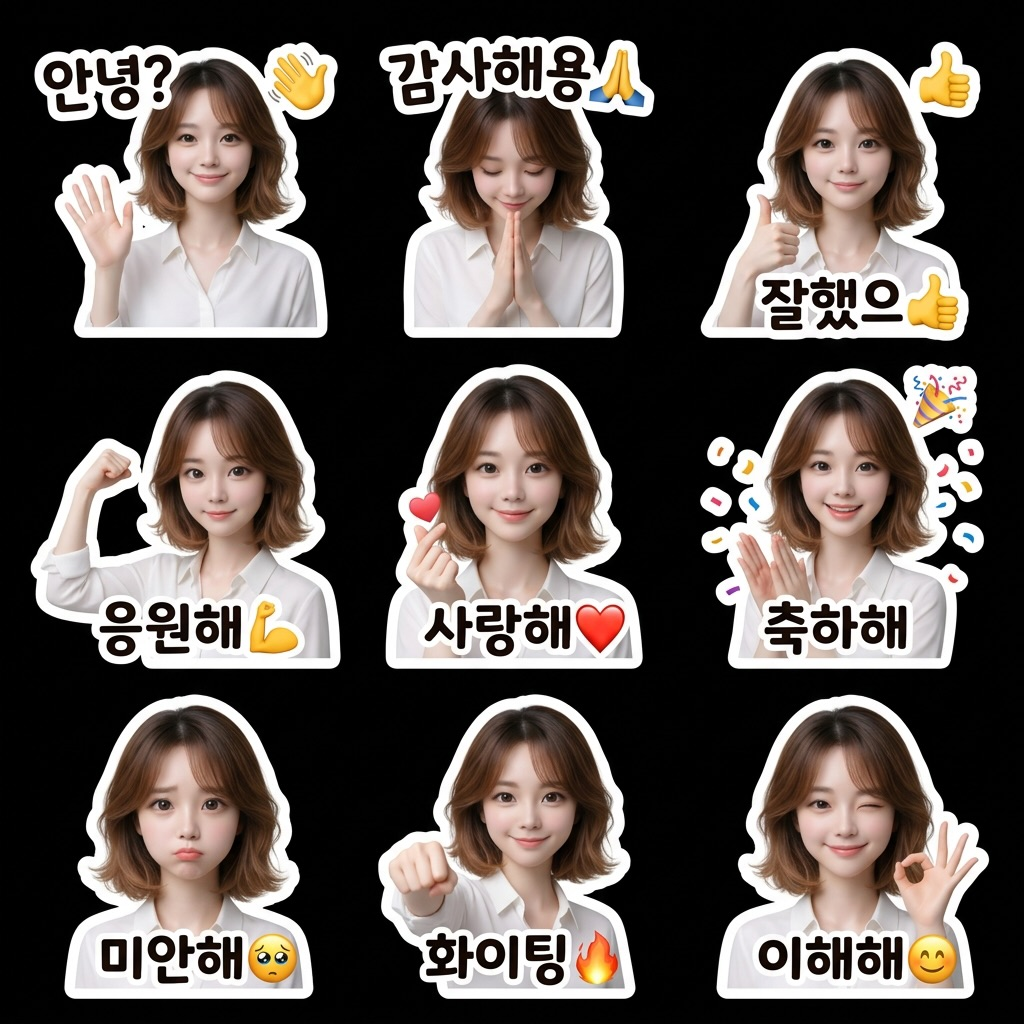 스티커 샘플 4